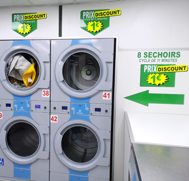 Séchoir grande capacité 20K paris 75017 avenue de clichy